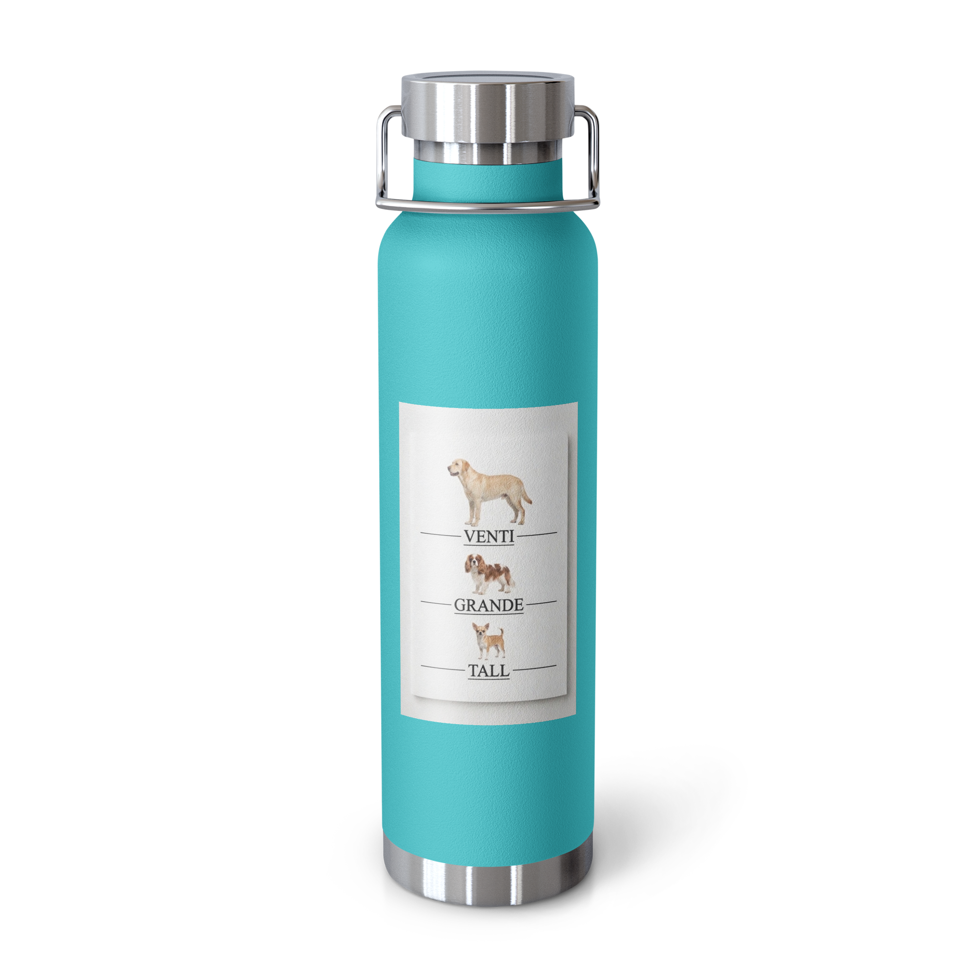 Dog Lover's Copper Vacuum Insulated Bottle