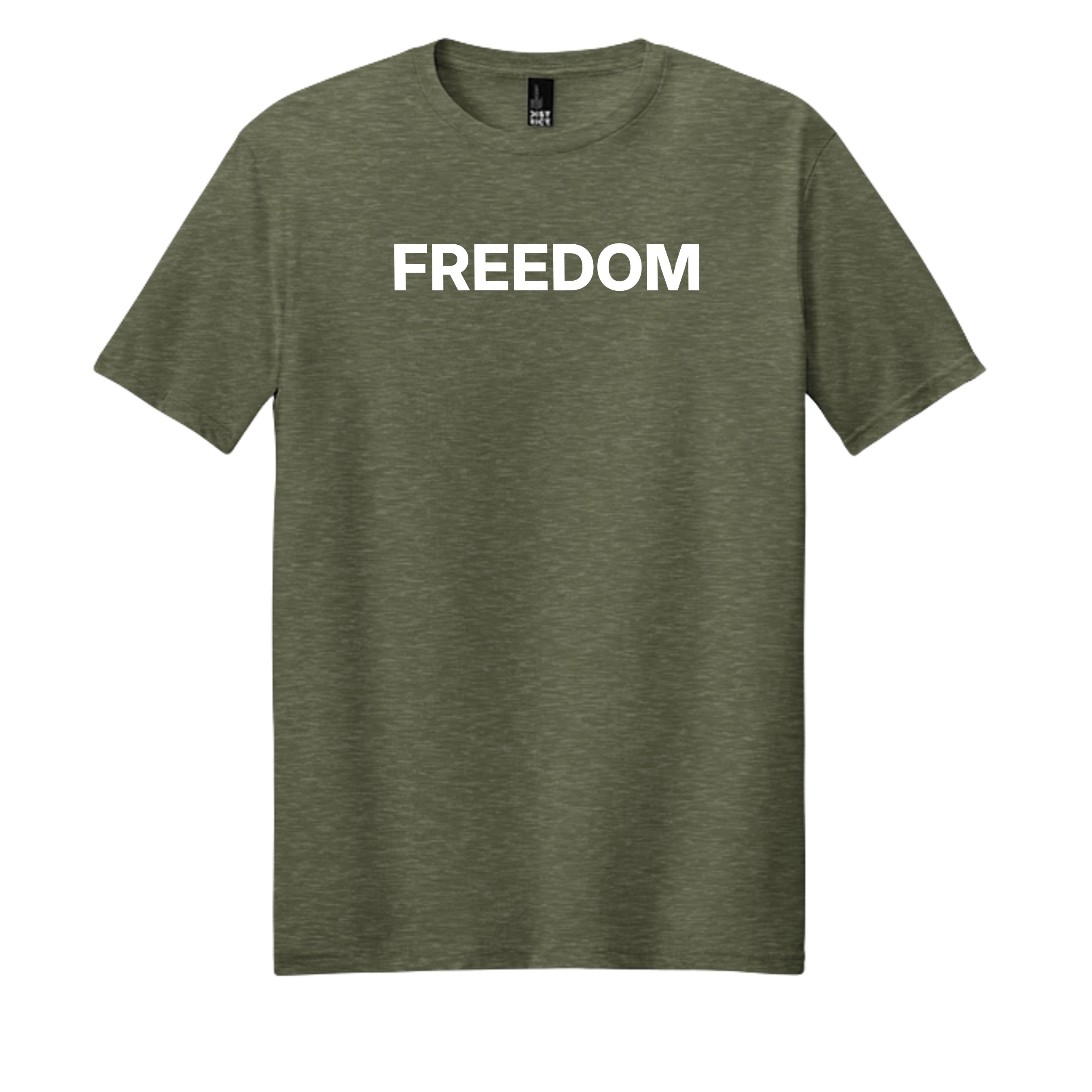 Heathered Olive - DM108 - FRONT
